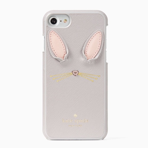 Kate Spade 'Bunny Applique' Snap Case For iPhone 7 & iPhone 8 - Picture 6 of 6